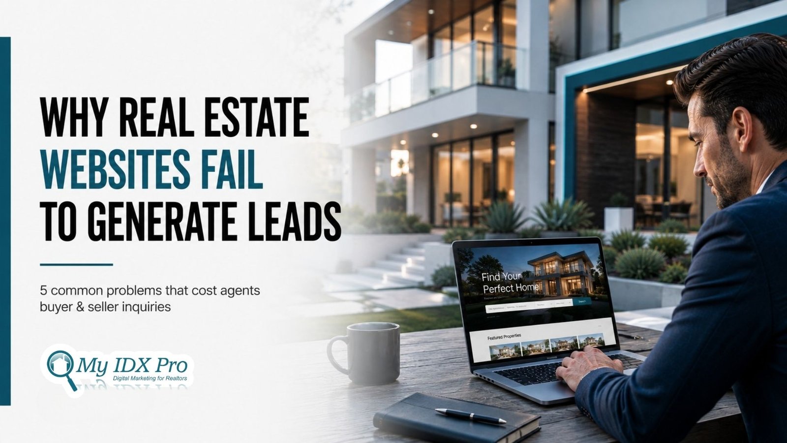 Why Real Estate Websites Fail to Generate Leads