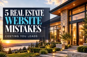 5 Real Estate Website Mistakes Costing You Leads