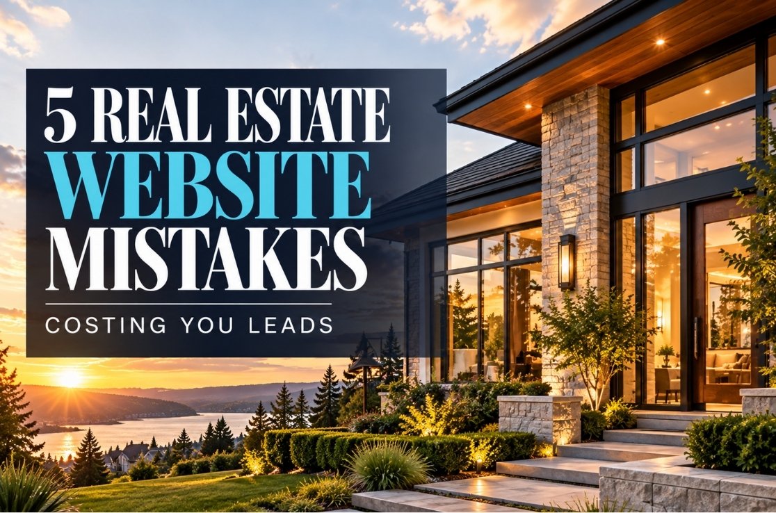 5 Real Estate Website Mistakes Costing You Leads